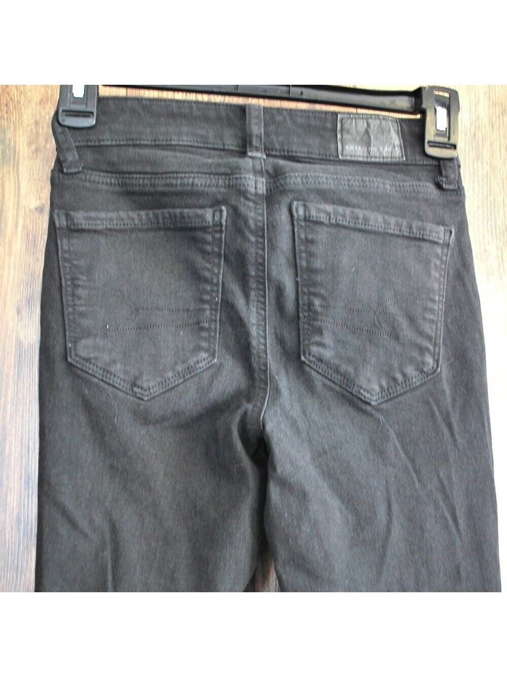 American Eagle Distressed Next Leven Stretch Super Hi Rise Jegging Jeans 000